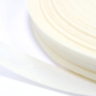 Bias Binding/Tape - 16mm Cotton - Cream