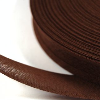 Bias Binding/Tape - 16mm Cotton - Mid Brown
