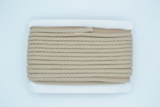 Barley 9mm Prairie Flanged Cotton Piping Cord - 88% Cotton, 12% Polyester - Upholstery, Soft furnishings