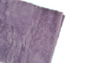 Grape Bunny Lux Fur Fabric 10mm Pile - Fake Fur Toy Making