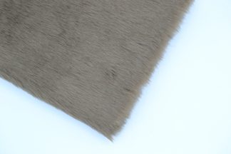 Mink Brown Rabbit Fur Fabric 15mm Pile - Various Lengths - Fake Fur Toy Making