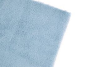 Powder Blue Bunny Lux Fur Fabric 10mm Pile - Fake Fur Toy Making