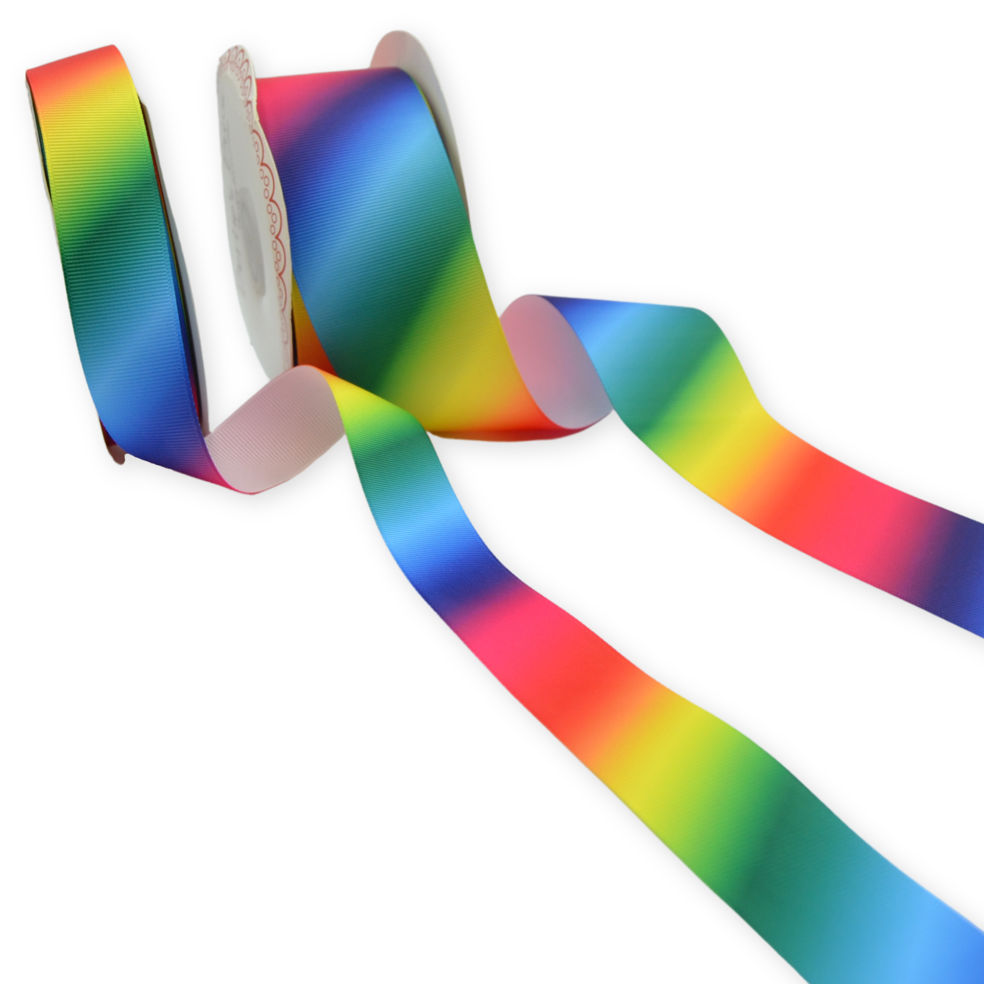 Ombre Rainbow 50mm - Grosgrain Ribbon - Image 3