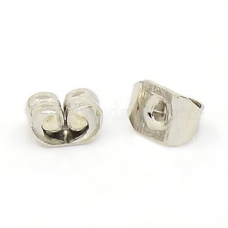 5mm x 4mm With 1mm Hole Earring Nuts