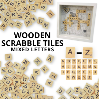 Letter Scrabble Tiles