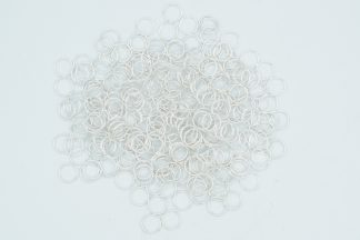 10mm Silver Value Double Loop Split Rings