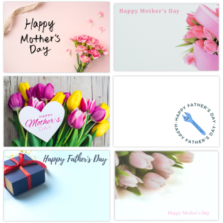 Father's/Mother's Day Florist Cards
