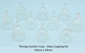 Pack of 25 - Therapy Suction Cup - Glass Cupping Set