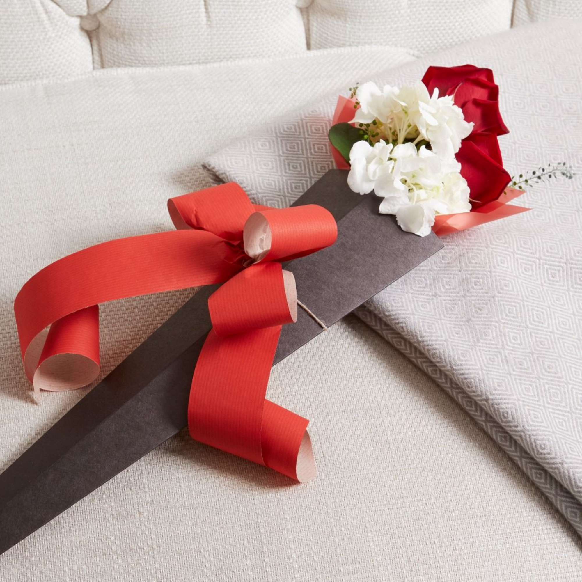 Brown Mila Rose Single Flower Cones - 54cm - OASIS® Flower Sleeves - Image 4