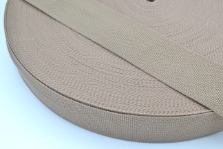 Sand Polypropylene Webbing - 50mm Width