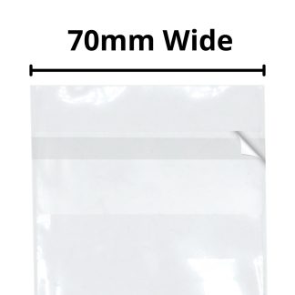 70mm Wide Cello Bags