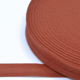 Bias Binding/Tape - 25mm Cotton - Rust