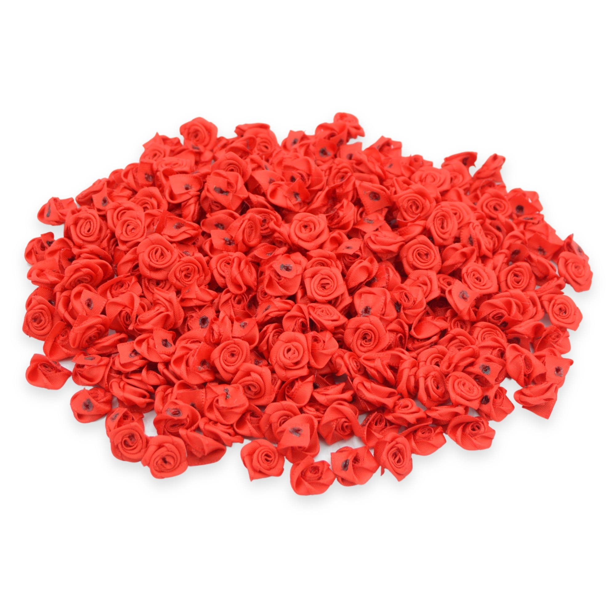 15mm Red Ribbon Roses