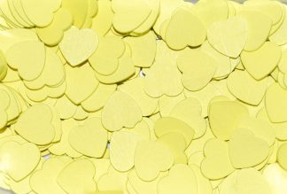 12mm Yellow Mini Wooden Hearts