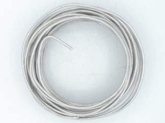 Pack of 1 - Grey 2.5mm x 10m Aluminium Wire