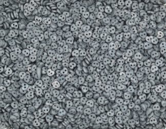 6mm Hearts - Grey - Mini Buttons for Dolls & Soft Toys Clothes