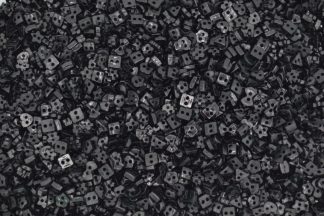 6mm Assorted Shapes - Black - Mini Buttons for Dolls & Soft Toys Clothes
