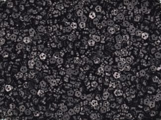 6mm Flowers - Black - Mini Buttons for Dolls & Soft Toys Clothes