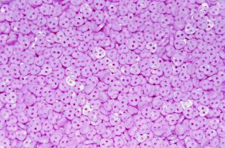 6mm Hearts - Lavender - Mini Buttons for Dolls & Soft Toys Clothes