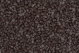 5mm Dark Brown Round Mini Doll Buttons - Dolls & Soft Toys Clothes
