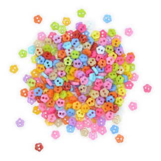 Flower Mini Doll Buttons