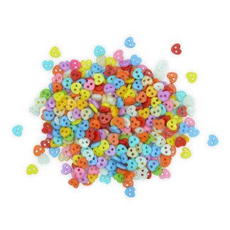 Heart Mini Doll Buttons