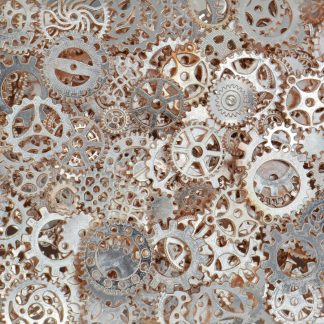 Mixed Pack 15 Steampunk Cogs - Rose Gold