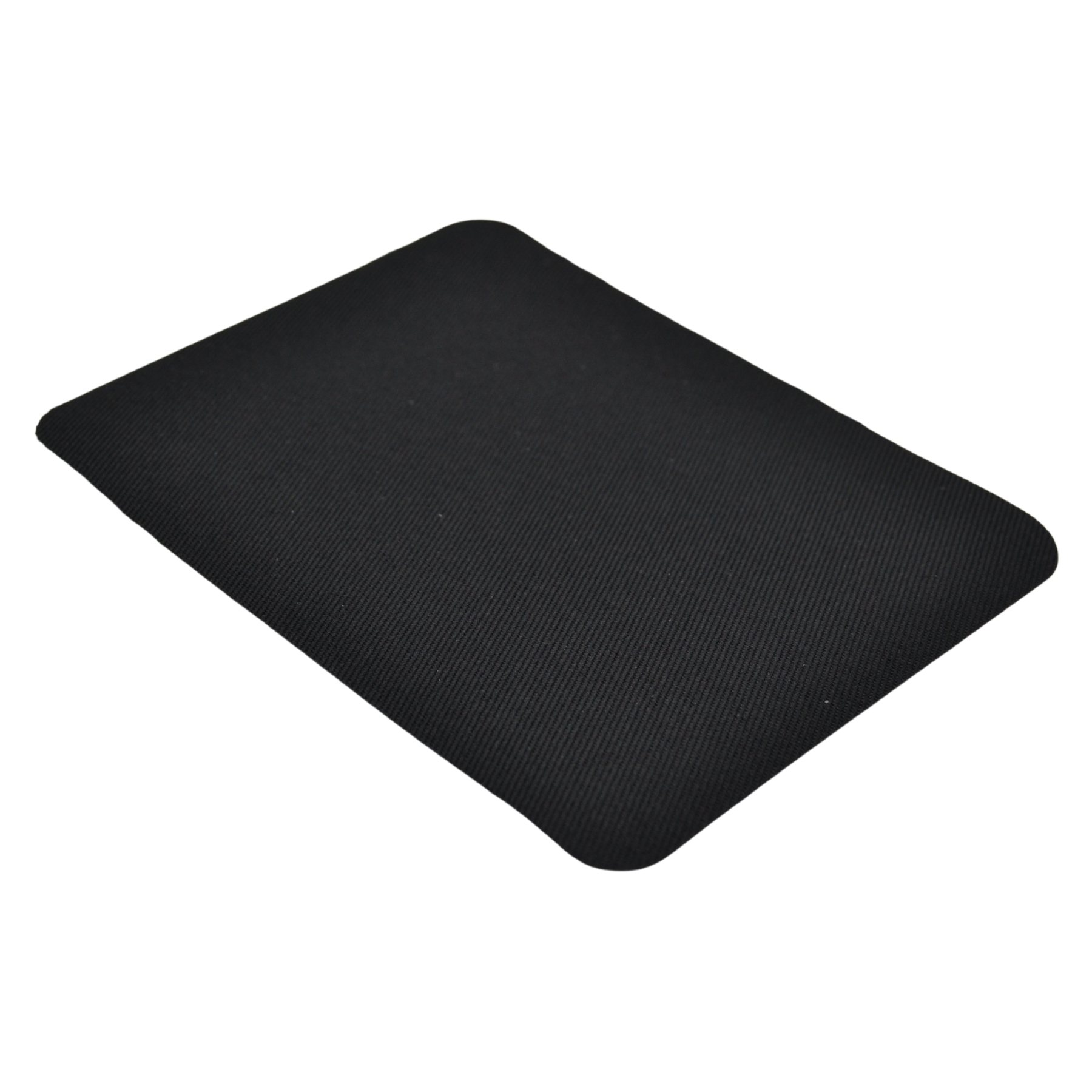 Black Iron On Gabardine Elbow Patches - 125mm x 95mm - Image 2