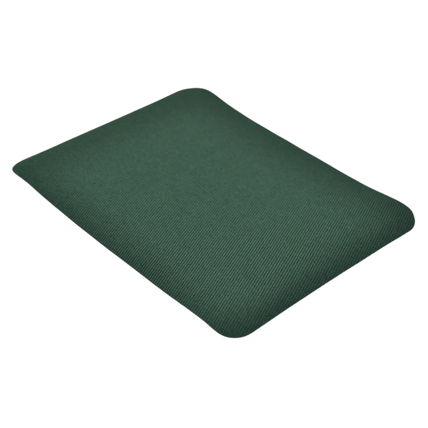 Dark Green Iron On Gabardine Elbow Patches - 125mm x 95mm - Image 2