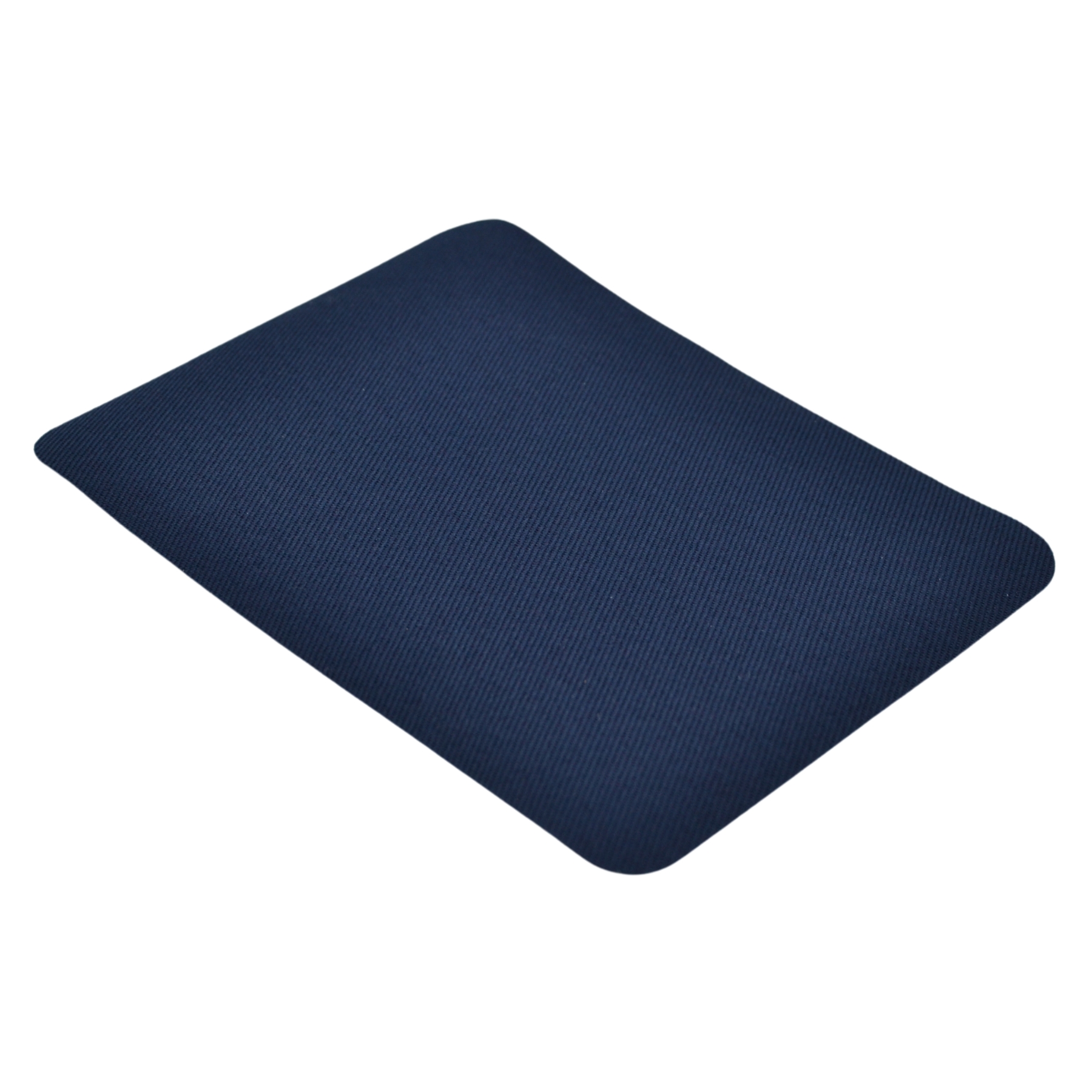Navy Iron On Gabardine Elbow Patches - 125mm x 95mm - Image 2