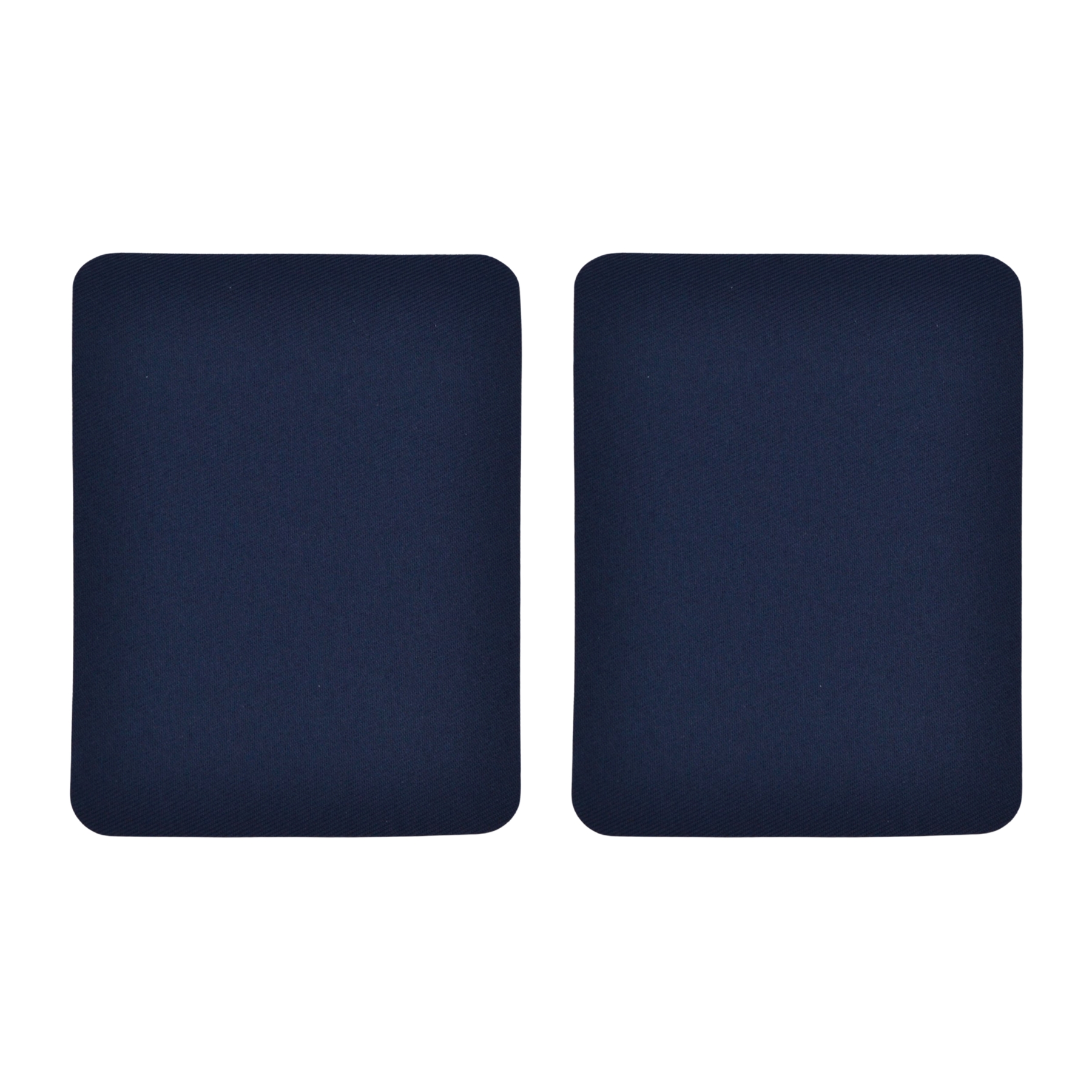 Navy Iron On Gabardine Elbow Patches - 125mm x 95mm