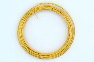 Pack of 1 - Yellow Gold 1.0mm x 10m Aluminium Wire
