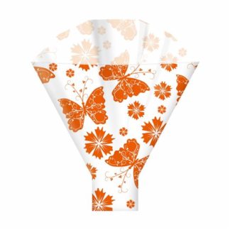 Caitlyn Orange - 50cm x 35cm Flower Sleeves