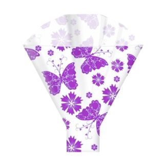 Caitlyn Purple - 50cm x 44cm Flower Sleeves