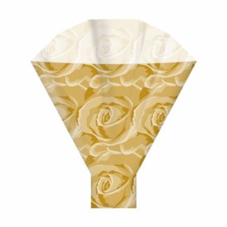 Roses Gold - 50cm x 44cm Flower Sleeves