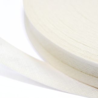 Bias Binding/Tape - 16mm Cotton - Ivory