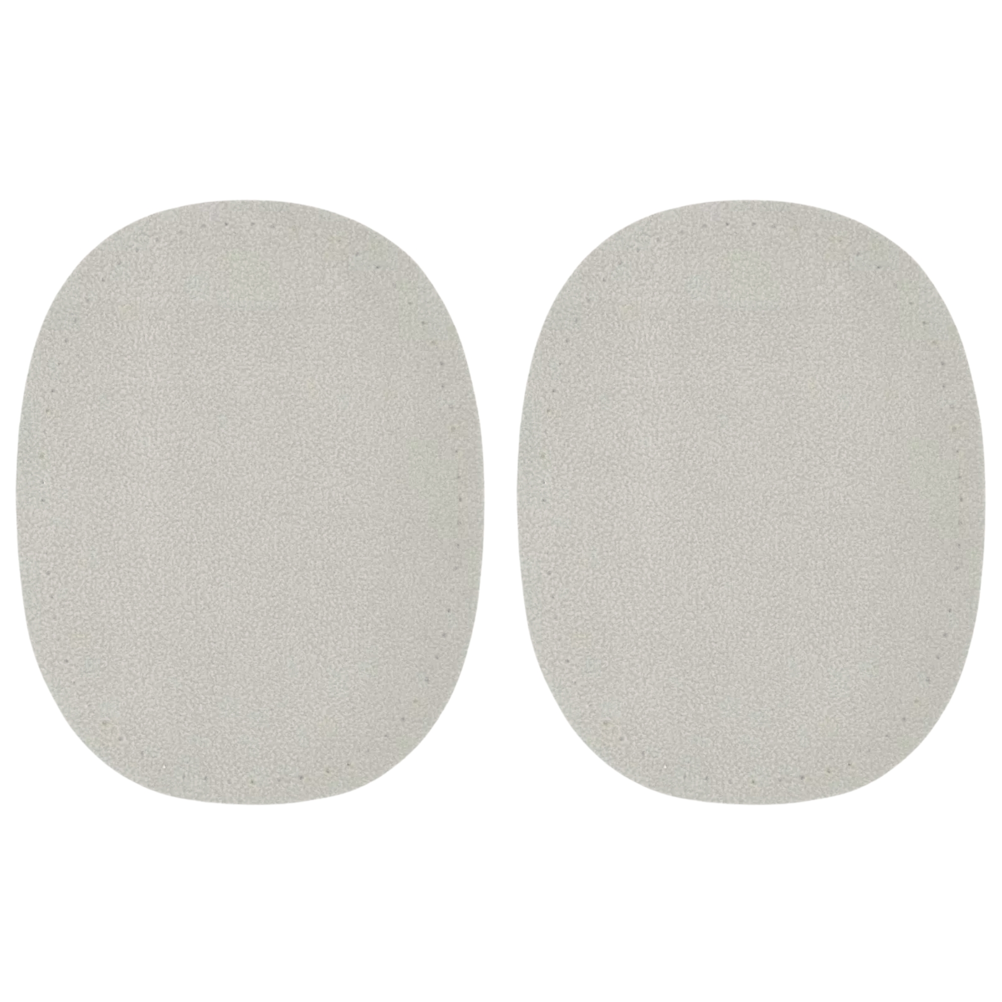 Kleiber Beige Faux Velour Leather - 125mm x 100mm Elbow Patches