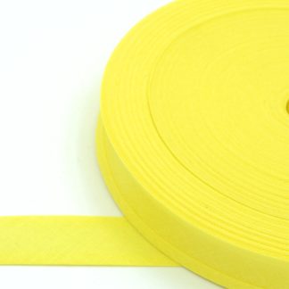 Bias Binding/Tape - 16mm Cotton - Lemon