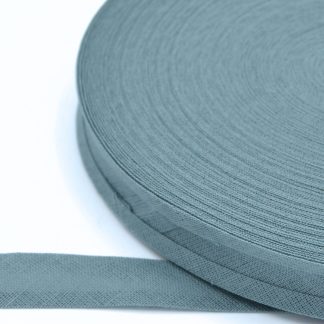 Bias Binding/Tape - 25mm Cotton - Silver
