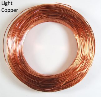 Pack of 1 - Light Copper 1.0mm x 200m Aluminium Wire