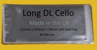 Long DL Cello - 115 x 250mm