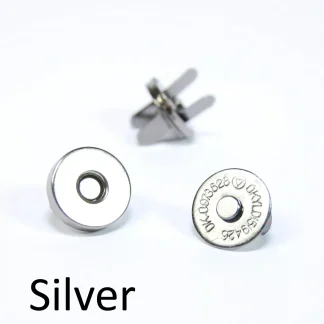 Silver Magnetic Snap Fasteners
