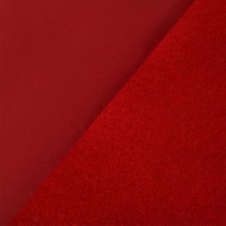 Red (Col 03) Felt by Oscar & Ivy - Wool Viscose Blend