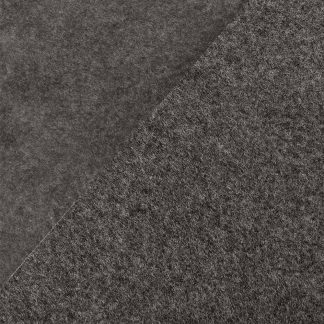 Soot Grey (Col 07) Felt by Oscar & Ivy - Wool Viscose Blend