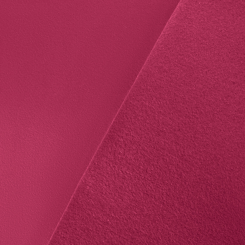 Bright Pink (Col 21) Felt by Oscar & Ivy - Wool Viscose Blend
