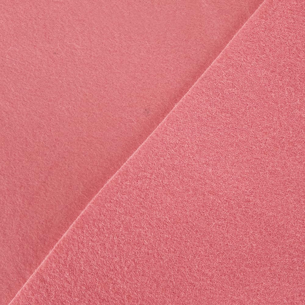 Rose Pink (Col 24) Felt by Oscar & Ivy - Wool Viscose Blend
