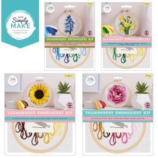 Embroidery Kits - Simply Make by DoCraft