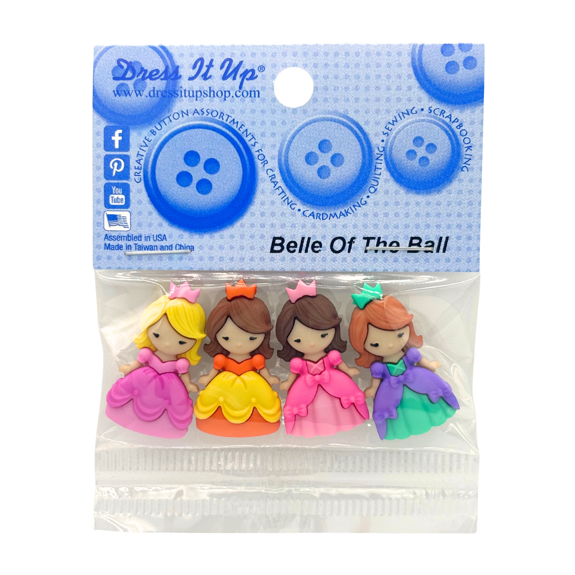 Belle Of The Ball Embellishments by Dress It Up - Image 2