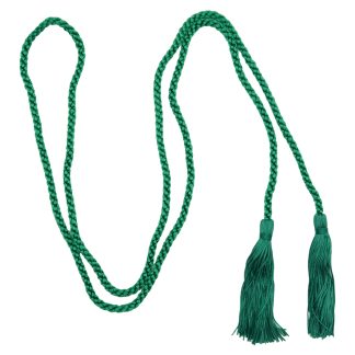 Dark Green (9601) Double-Ended Tasselled Cord - Chainette Tassels