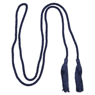 Navy Blue (509) Double-Ended Tasselled Cord - Chainette Tassels